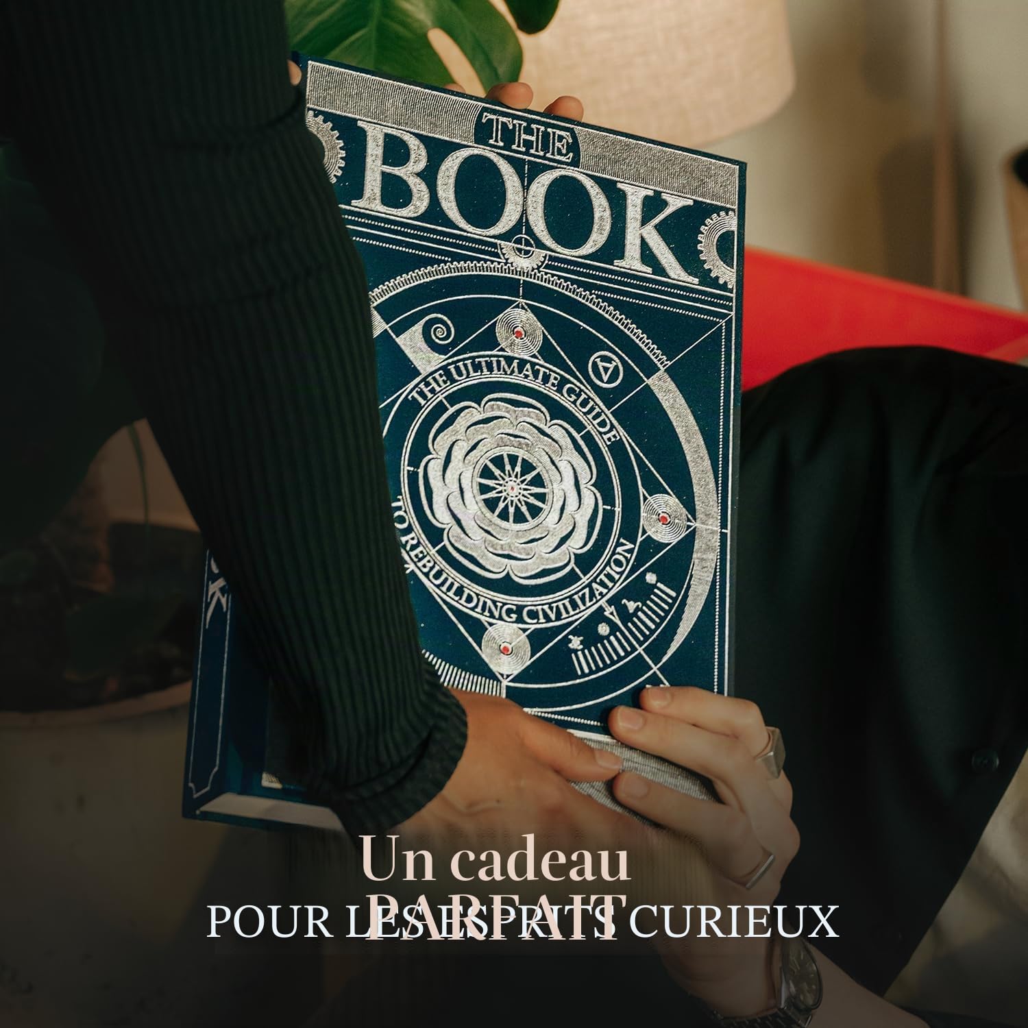 HUNGRY MINDS The Book dans une Boîte Cadeau : Guide Ultime pour Reconstruire la Civilisation - Artefact Unique - Encyclopédie de la Connaissance avec plus de 400 Pages D'illustrations Détaillées