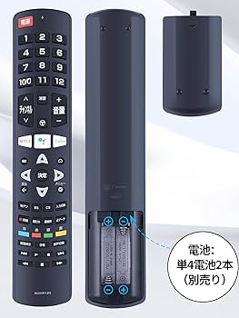 Amazon | SHZ 音声認識テレビリモコン RC310V FJR1 for TCL