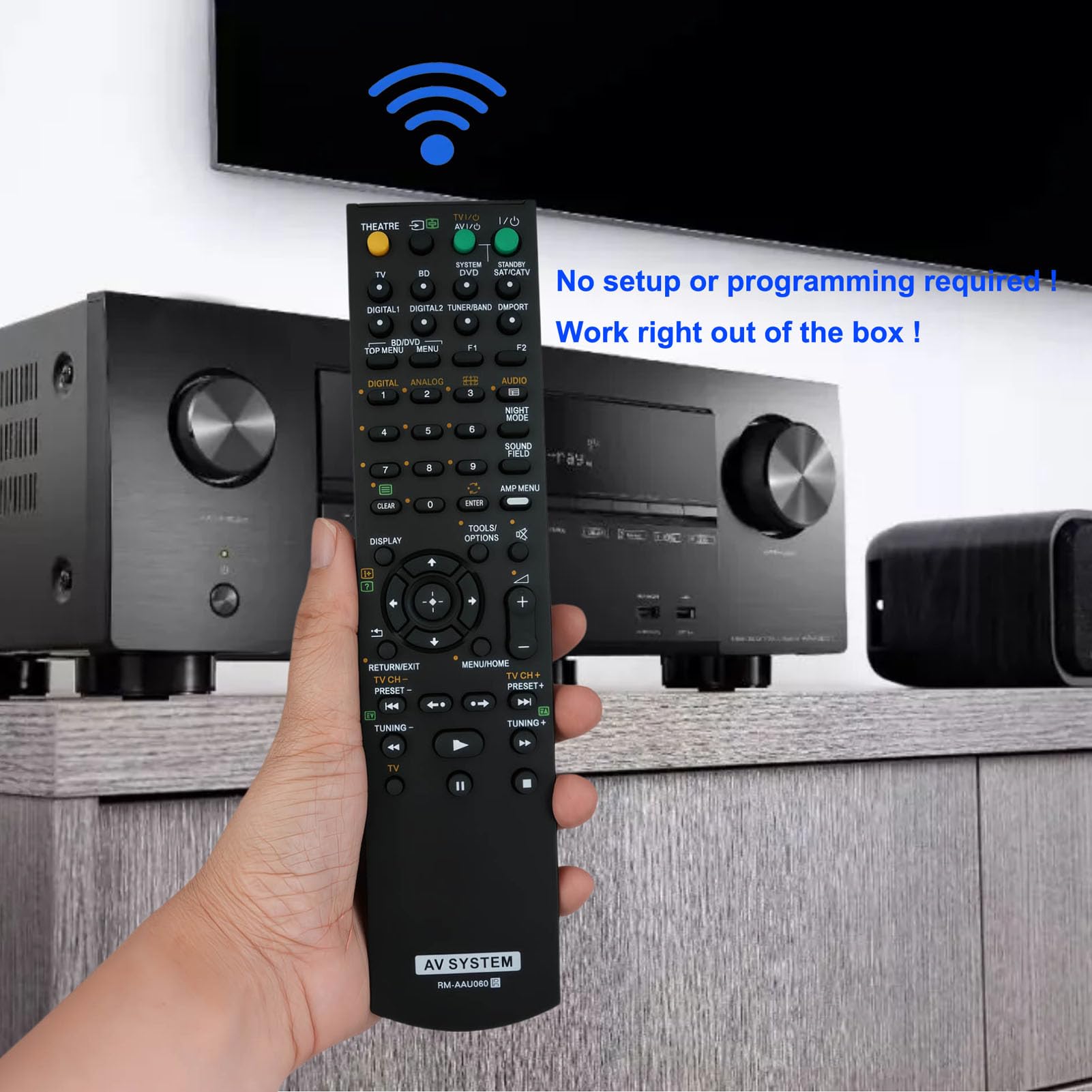 Amazon.com: Replacement Remote Control Fit for RM-AAU060 STR-KS360