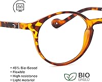 Vista 16 de DIDINSKY readers presbyopia reading glasses anti blue light for men and women. Rubber touch, flexible temples and anti-reflective lenses. Graphite