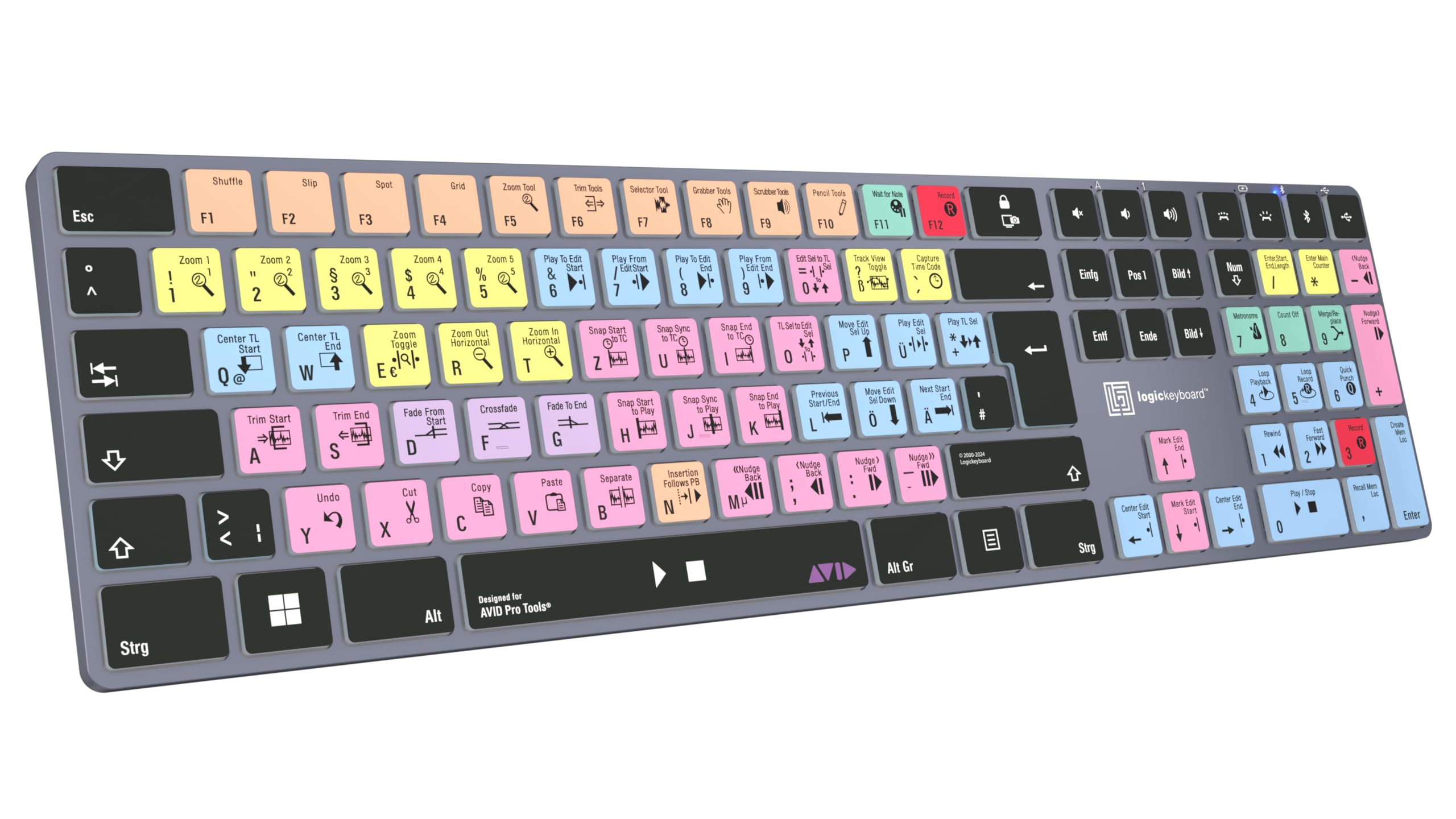 Logickeyboard Avid Pro Tools Titan DE PC