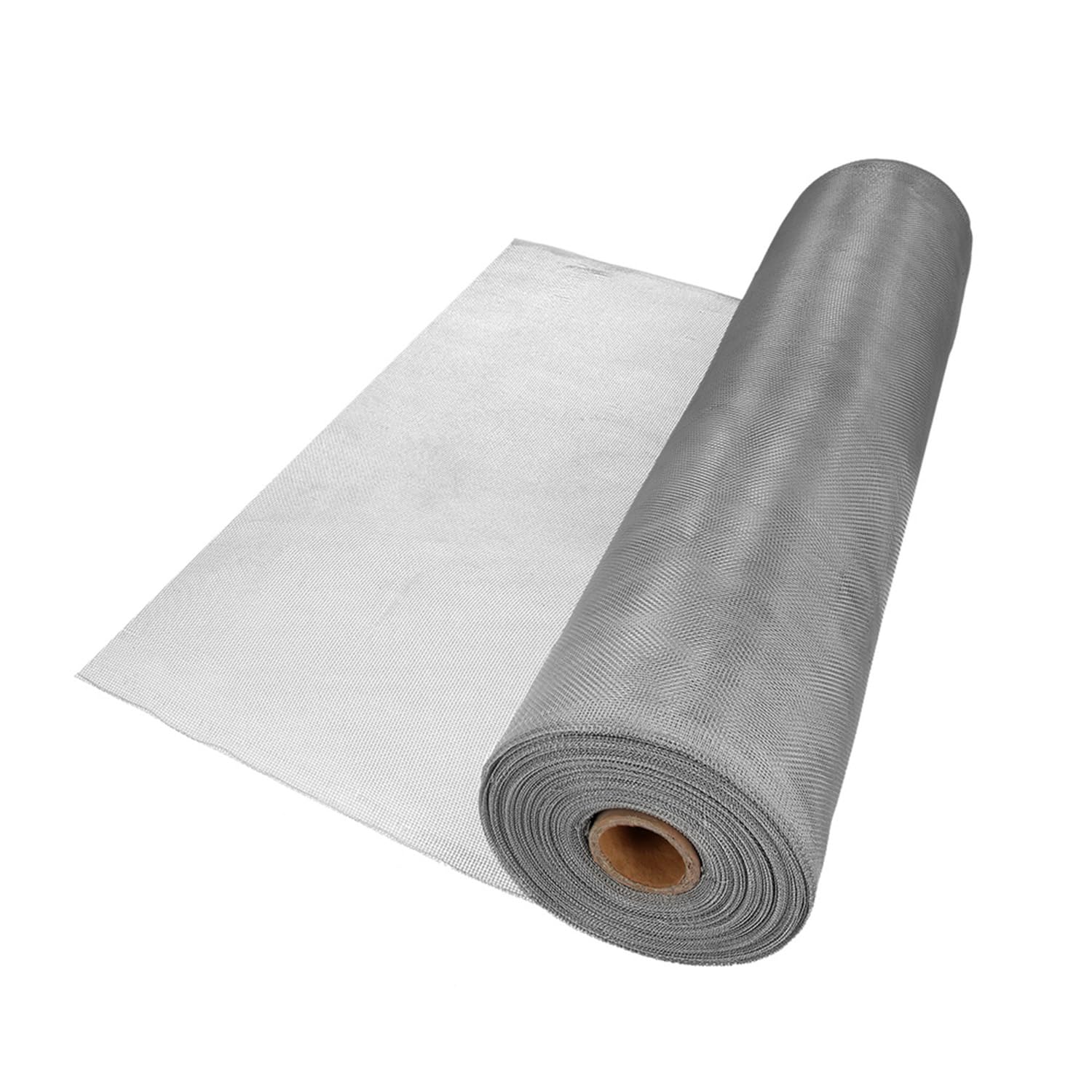 WOLFPACK LINEA PROFESIONAL 01191820 Tela Mosquitera Aluminio 18x14 150 Rollo 30 Metros, Multicolor