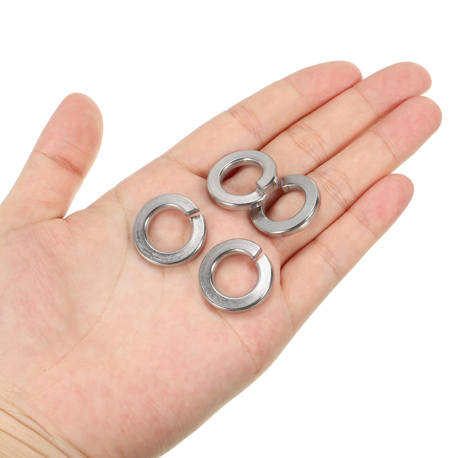 Lock Washers 50 Pack 1/4 Inch 316 Stainless Steel Spring - M6 Split For ...