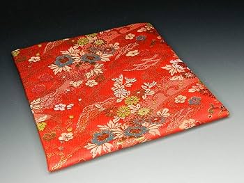Amazon｜茶道具 西陣 古袱紗 赤系 古帛紗 古ふくさ 徳増茶道具