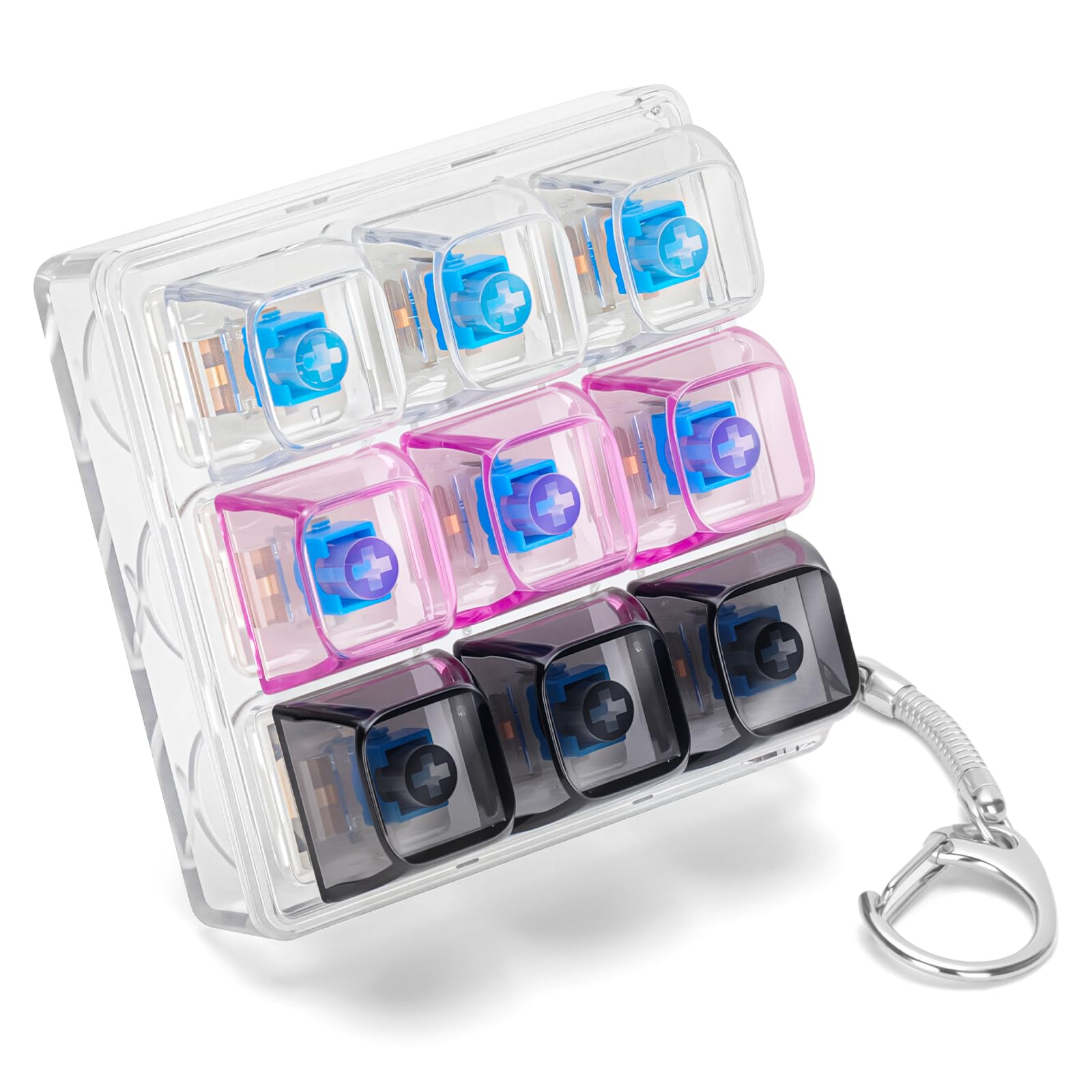Amazon.com: HOMQYTE Transparent Keyboard Fidget Toys for Adults