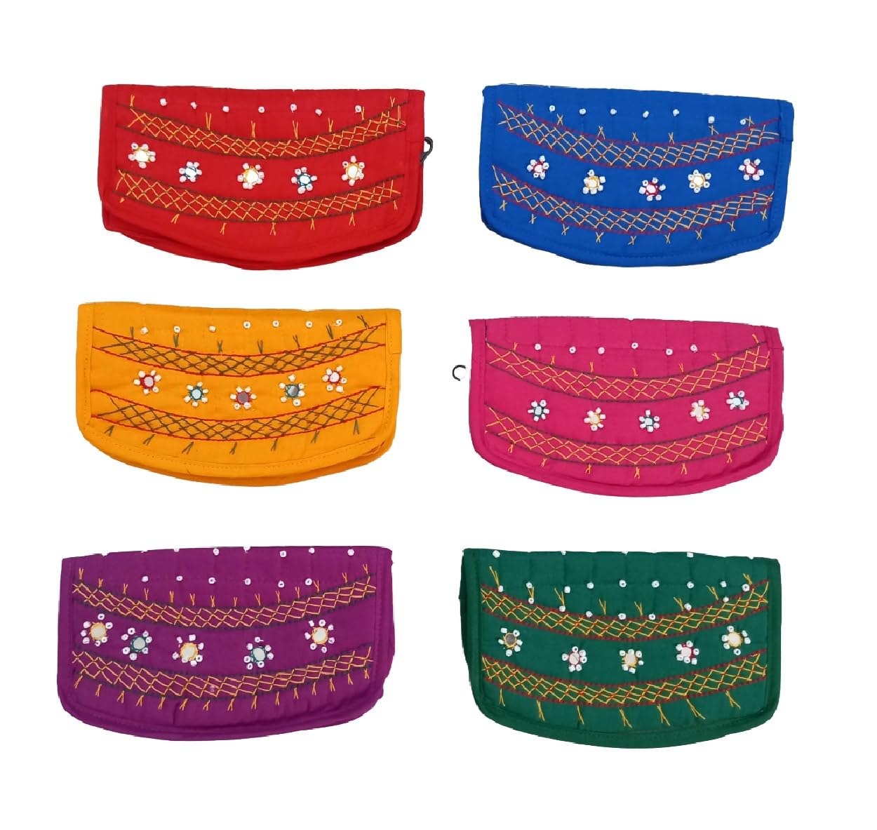 srishopify handicrafts Women Return Gift Items Bulk Ethnic Purse Traditional Embroidered Work Navaratri Golu Return Gifts for Ladies Sangeeth Haldi Party Favor Bags Deepawali Gift Items Pack of 6 (B0CKHPK2VT) Amazon Price History, Amazon Price Tracker