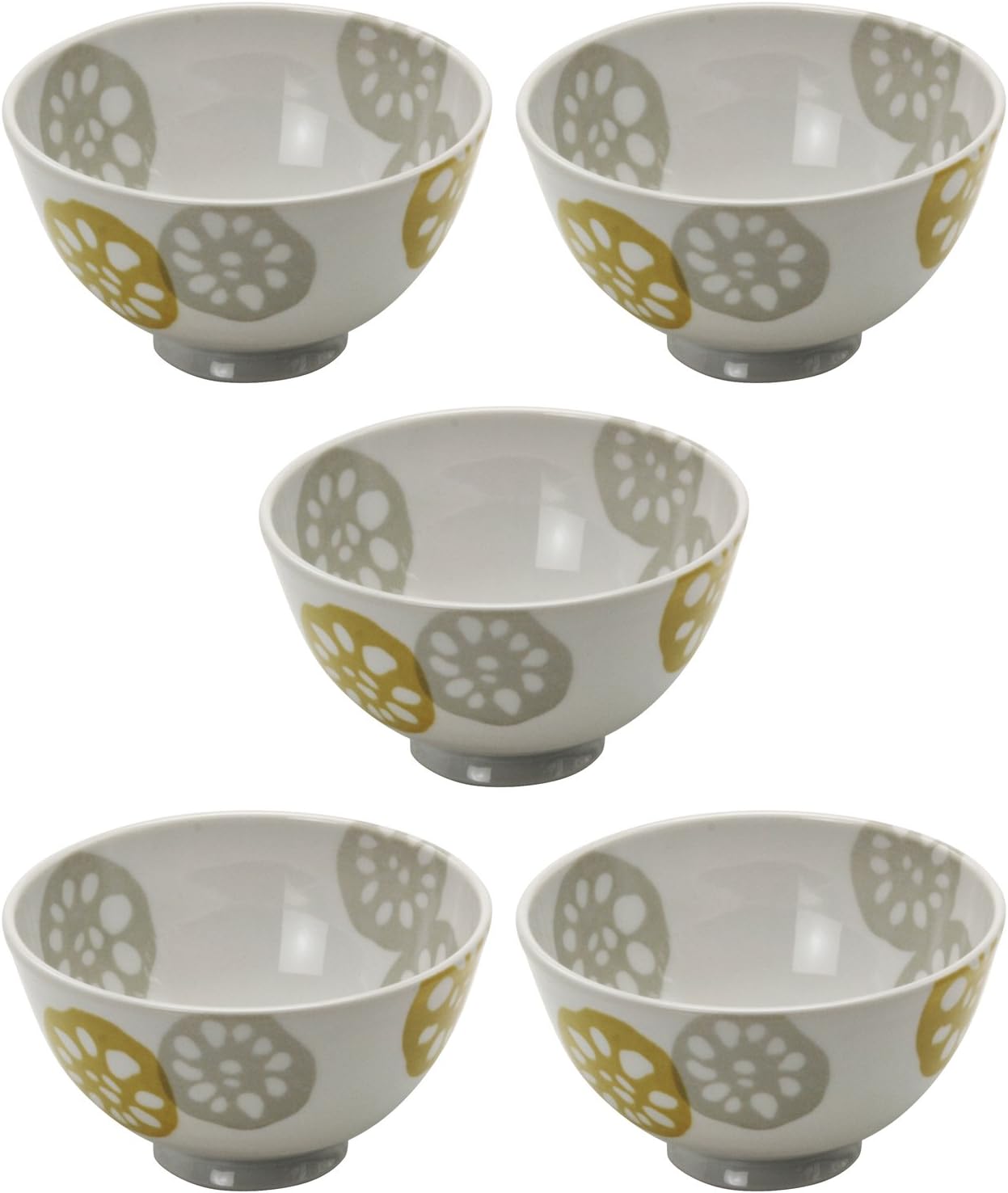 美濃焼 軽量 飯碗 お茶碗 5個セット 