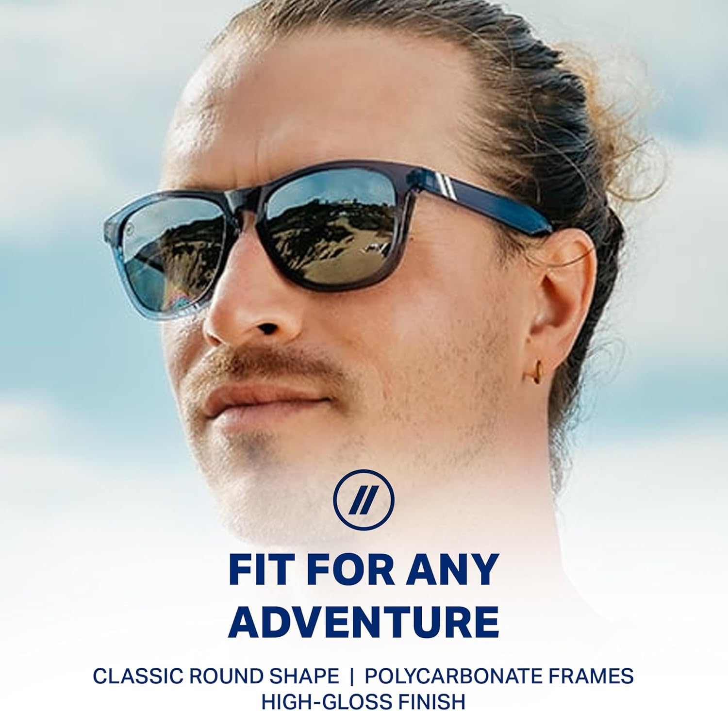 Blenders Eyewear L Series – Polarized Sunglasses – Classic Simple Frames – 100% UV Protection – For Men & Women