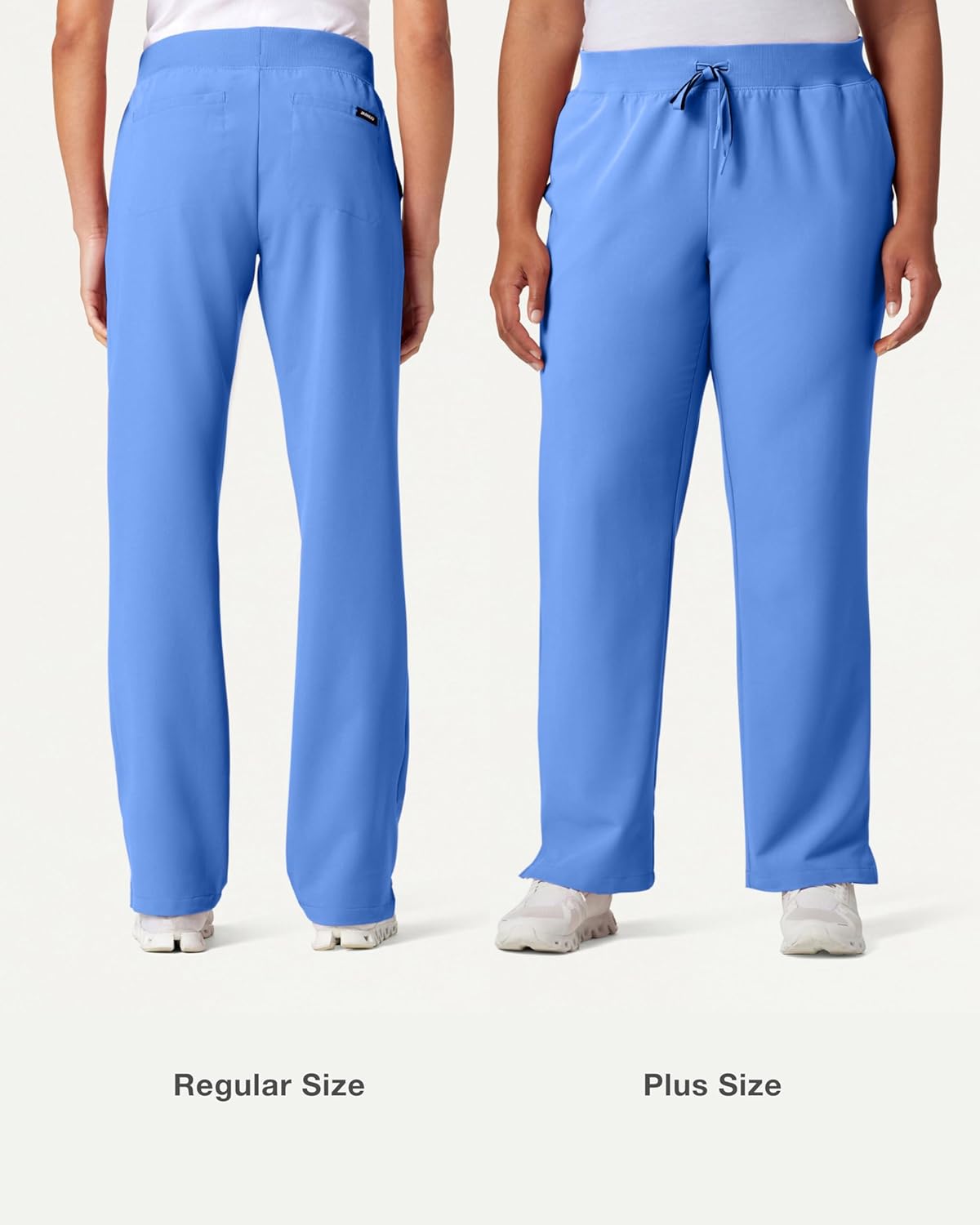 JAANUU Xenos Women’s Scrub Pants – 5-Pockets Classic Fit, Mid-Rise UltraLAST Fabric 4-Way Stretch, Medical Uniform Pants - Image 5