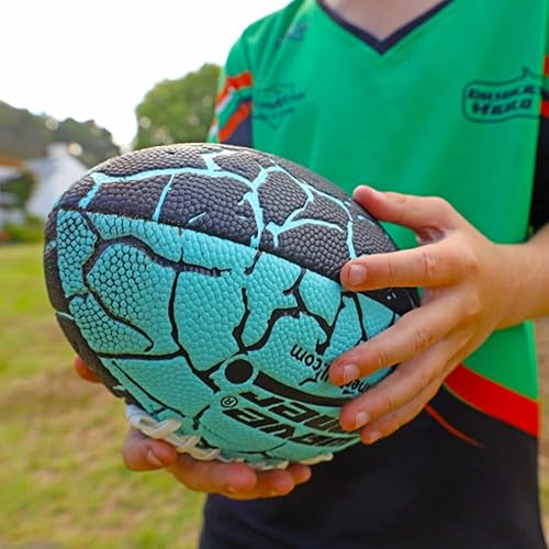 Miniatura 8 de Wave Runner Grip It - Balón de fútbol impermeable de tamaño junior, tamaño 9.25, duradero y doble cordón, perfecto para accesorios de playa, juegos