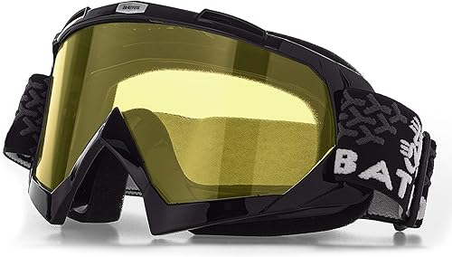 Miniatura 1 de BATFOX - Anteojos de seguridad para motocross, cuatrimotos, manejo táctico, para hombres y mujeres, jóvenes, para protección UV400, inastillables