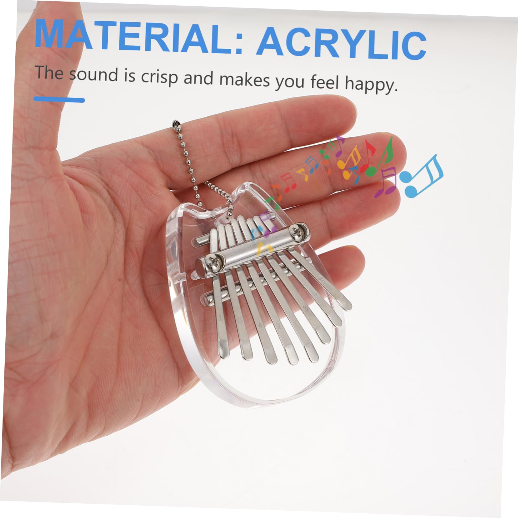 SUPVOX Delicate Kalimba Boys and Girls Musical Toy Mini Piano for Boys and Girls Adults for Birthday or Christmas