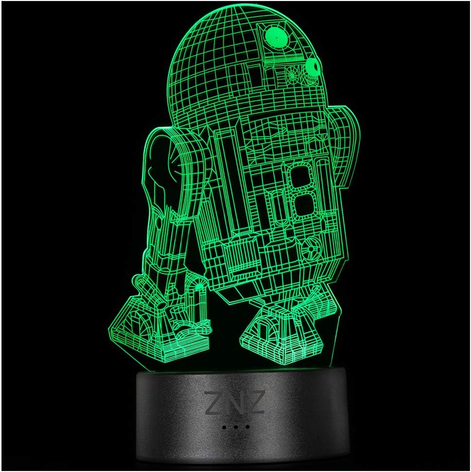 Lampada Da Notte LED Rainbow Six Siege - 7 Colori - Telecomando E Touch - USB - Decorazione Camera - Foto 2