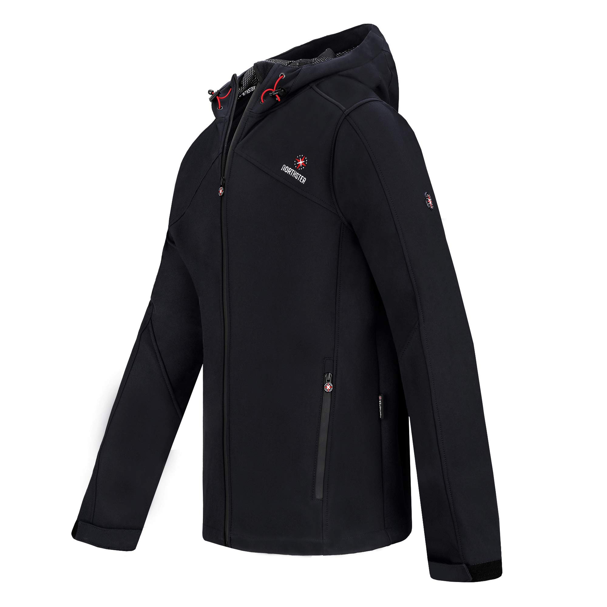 Northster Veste softshell pour homme - Veste d'extérieur demi-saison - Veste fonctionnelle