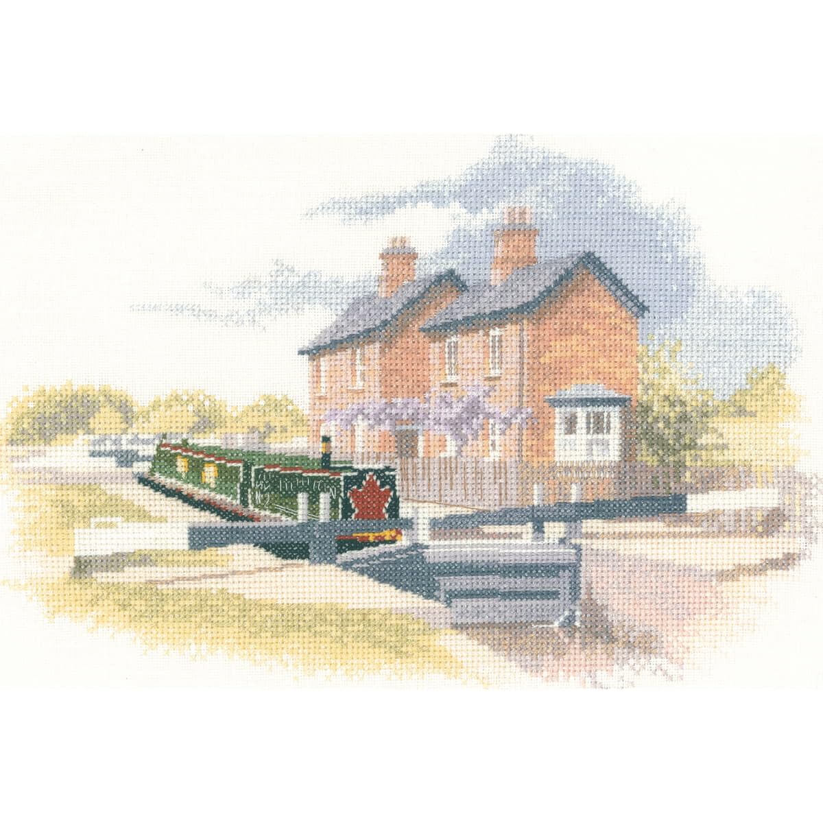 Heritage JWTL1095-A Counted Cross Stitch Kit Aida 29x19cm