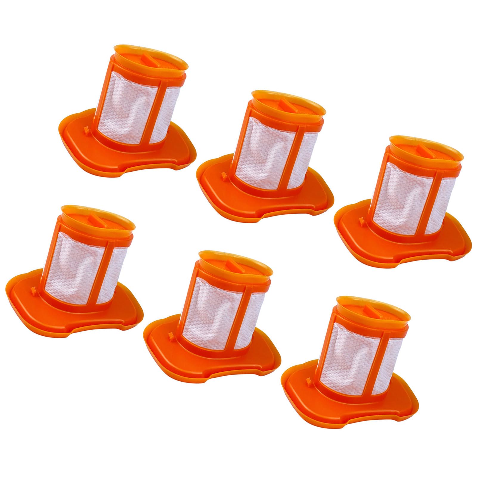 Elnwnnkc 6 Pack Vacuum Vacuums Component Replacement Suitable for Wet Dry Vacuum Cleaners Ensuring Replacement Filter