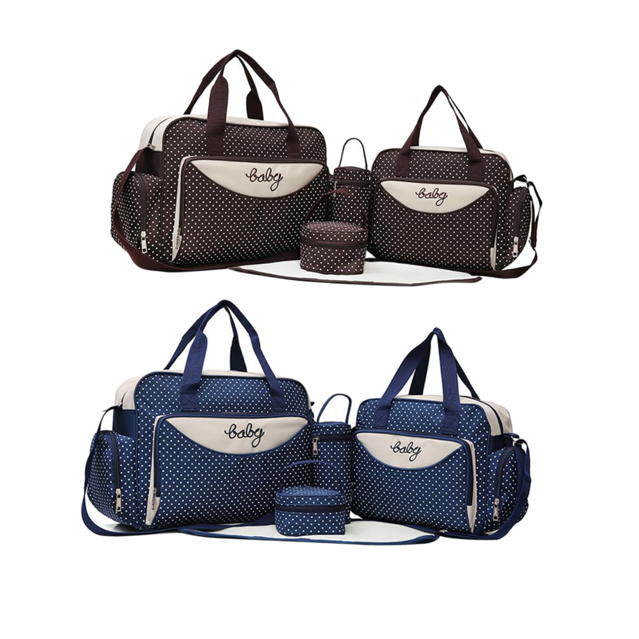 VALICLUD 1 Set 5 Stück Große Kapazität Tragetasche Handtaschen Für Mama Babytasche Für Damen Mama Tragetasche
