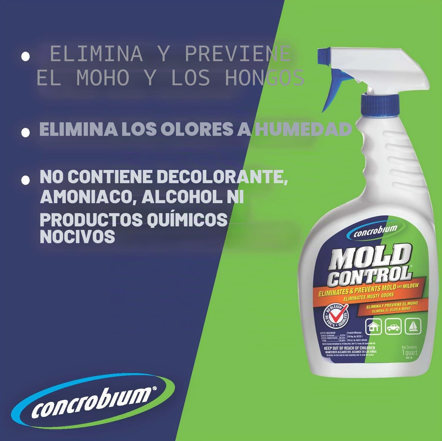 siamons internacional 025/326 concrobium moho spray Control, 900 ml