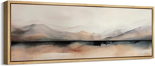 Miniatura 42 de MUDECOR Impresión en Lienzo Enmarcado Extra Grande Arte de Pared Contornos Abstractos Ilustraciones en Blanco y Negro Ilustraciones de Bellas Artes