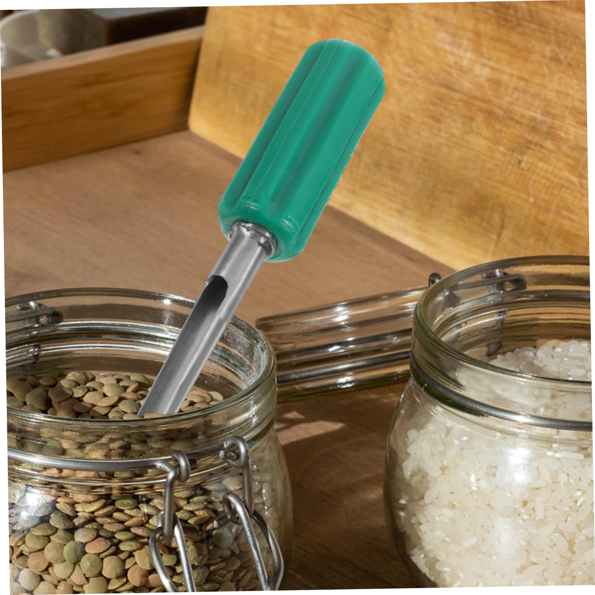 Stainless Steel Grain Sampler Probe Tool Lightweight Portable Cereal Sampling for Experiments Reusable Design for Soil Grain Testing