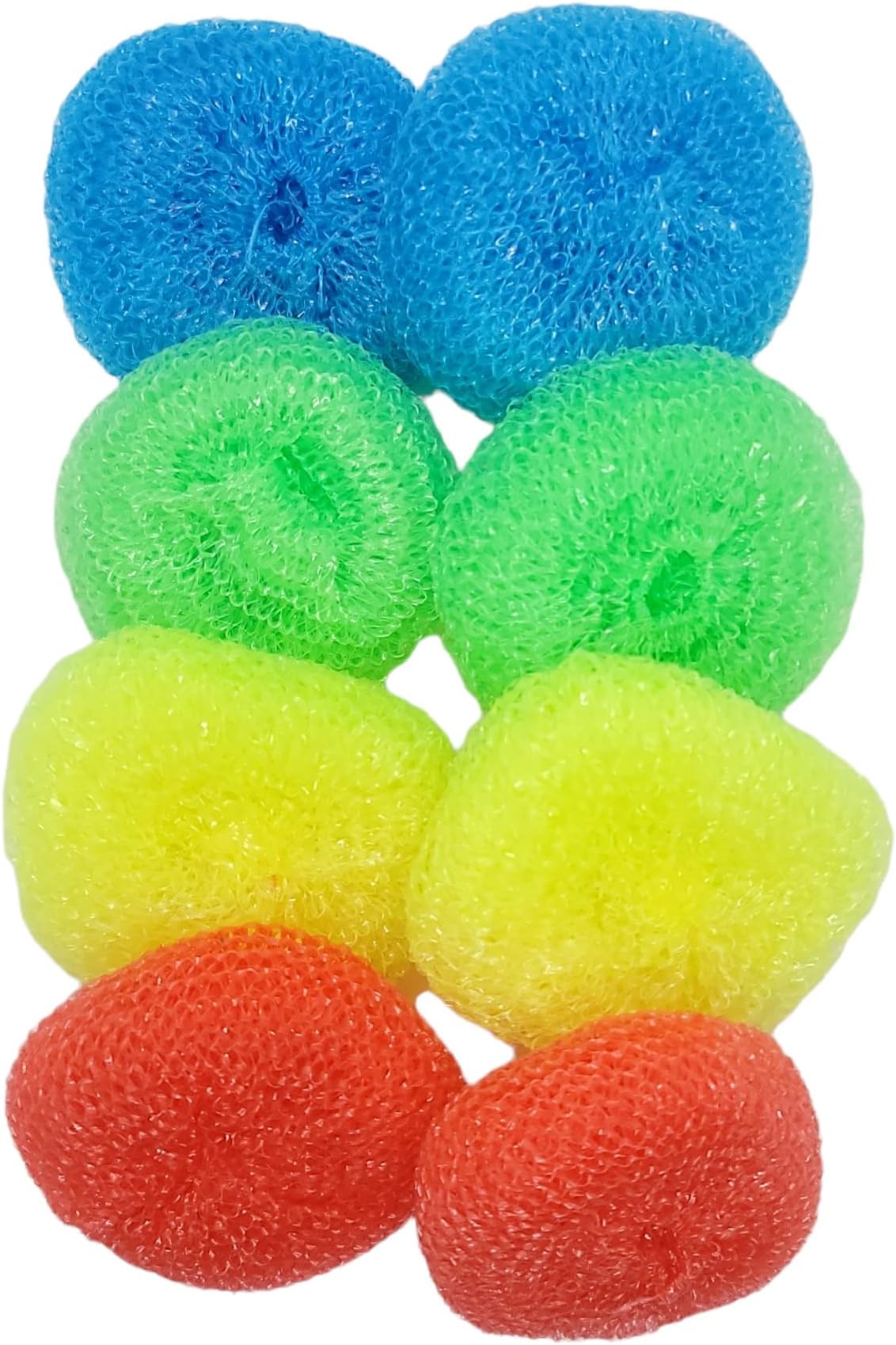 SCRUBIT 18 Round Nylon Dish Scrubber Scouring Pads, 3 Packs