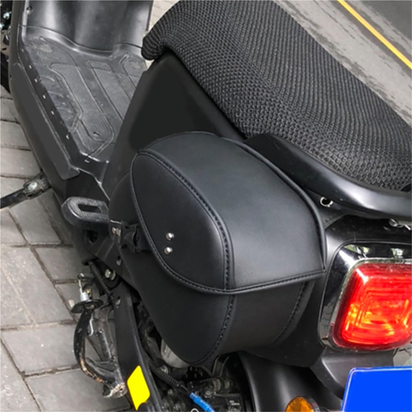Borse Laterali Per Moto Per Forcellone Per Attrezzi Per Harley Per Davidson Sportster Street 750 Iron 883 Di Stoccaggio In PU Sintetico Impermeabile