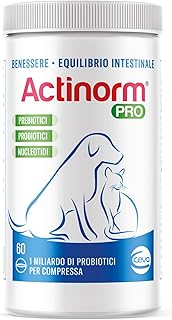 Actinorm Pro Natural Bioregulator of Bowel Function for Dogs and Cats, 60 Tablets