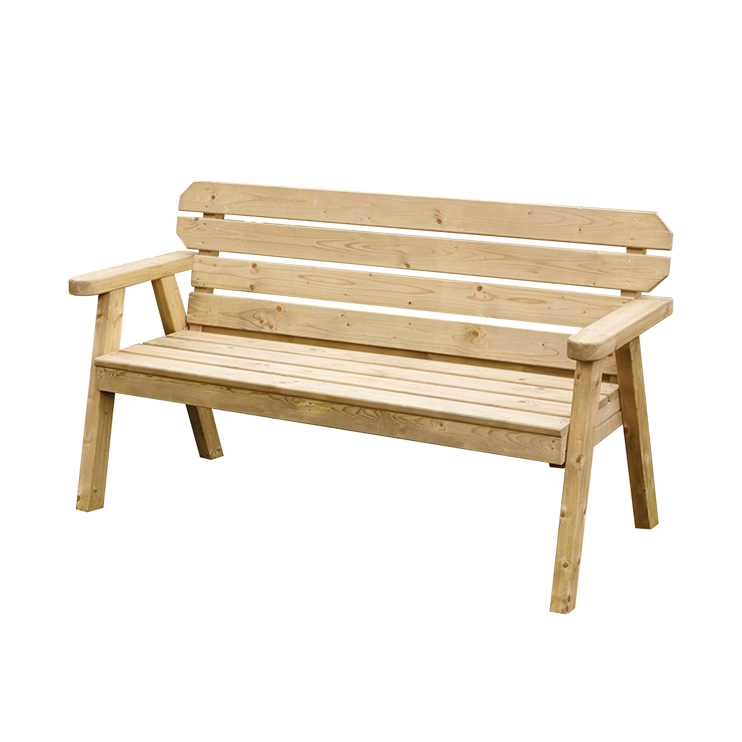 Woodshaw CRAFTED FOR YOUR OUTDOOR SPACE Hampton Bench (5ft) 3 Seater