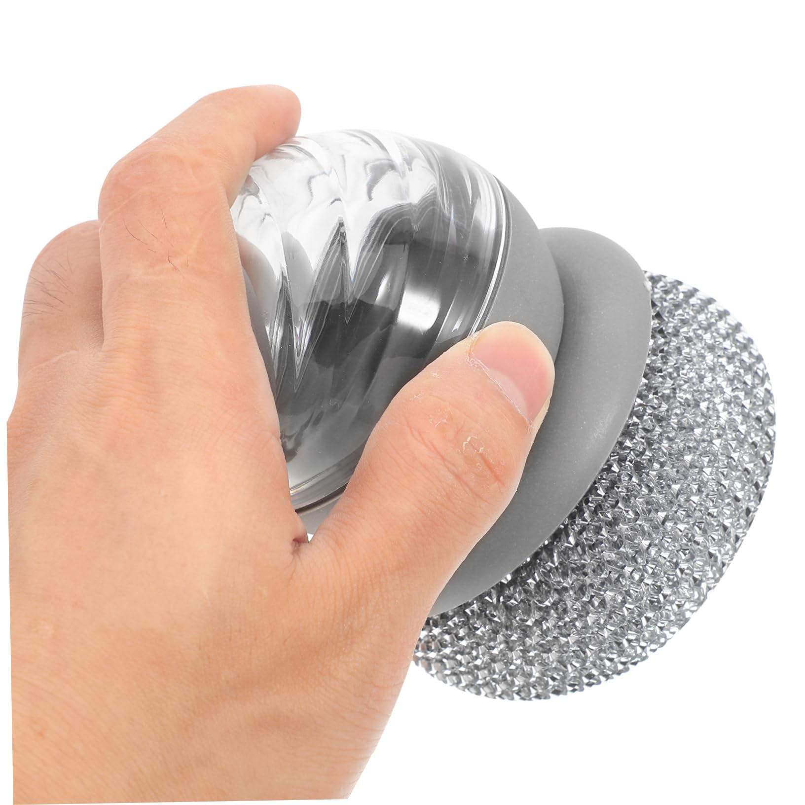 DECHOUS 5juegos Cepillo De Limpieza De Cocina Diseño Ergonómico Estropajo De Inoxidable para Fregar Platos y Sartenes para Eliminar Grasa y Suciedad Utensilios De Cocina