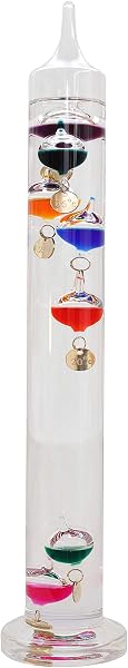 KOCH Galileo Thermomètre, (XL), 56 cm, 11 Boules, coloré - 5