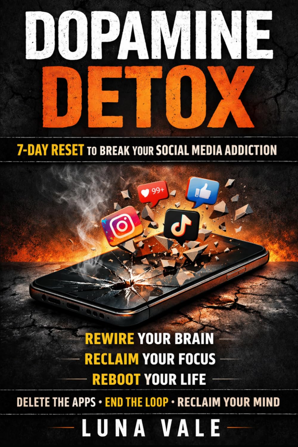 Dopamine Detox: The Hardcore 7-Day Reset for Social Media Addiction (The Focus Reset Series)