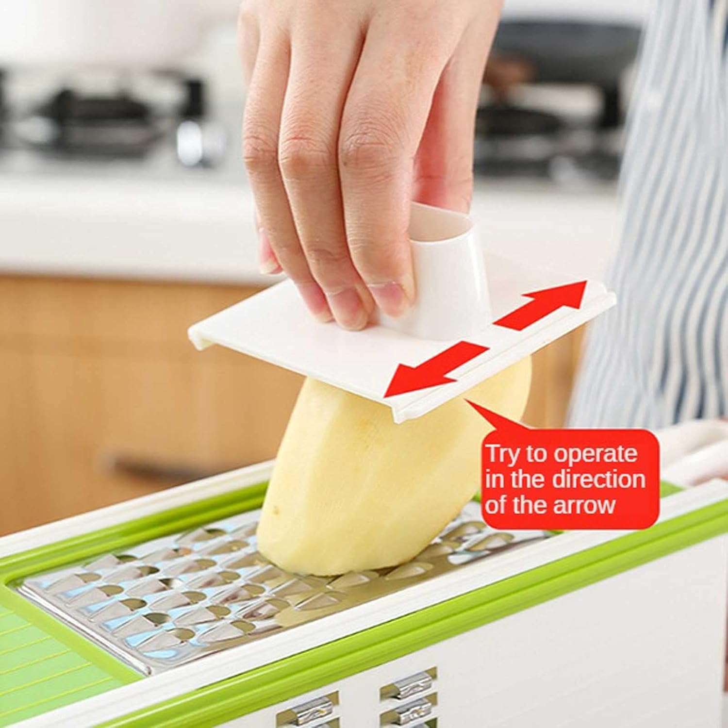 Mandolines Five-in-one Multi-function Vegetable Cutter Potato Grater Kitchen Chopping Artifact Slicing and Shredding Slicer Stuff