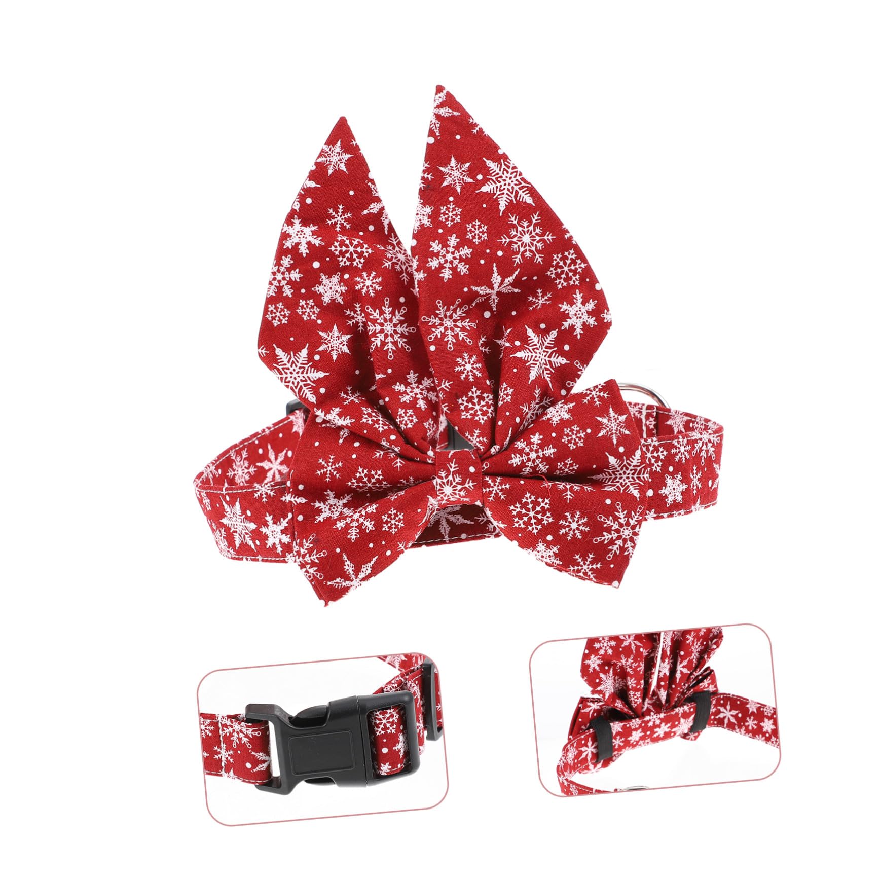 Collier Réglable pour Chaton avec Boucle pour Chat Accessoire De Noël pour Chien Et Animal De Compagnie