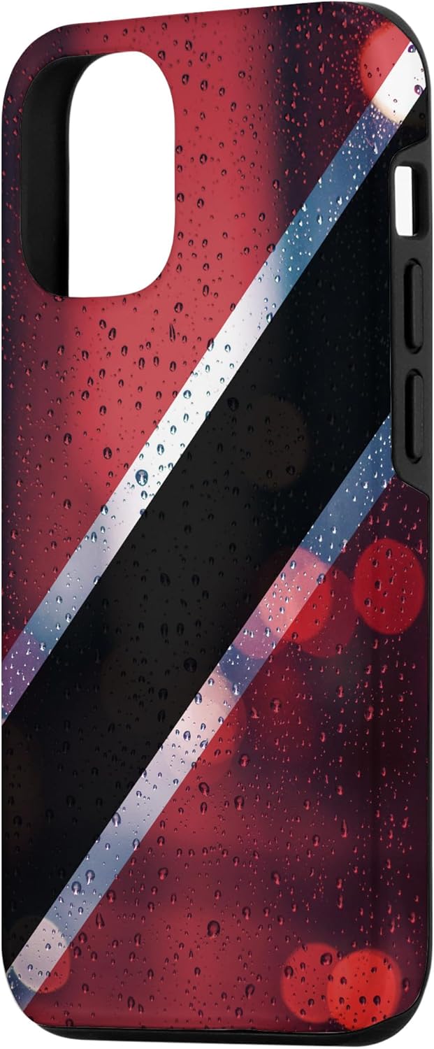 iPhone 13 Trinidad and Tobago Raindrop Style Flag - Trinidadian Pride Case