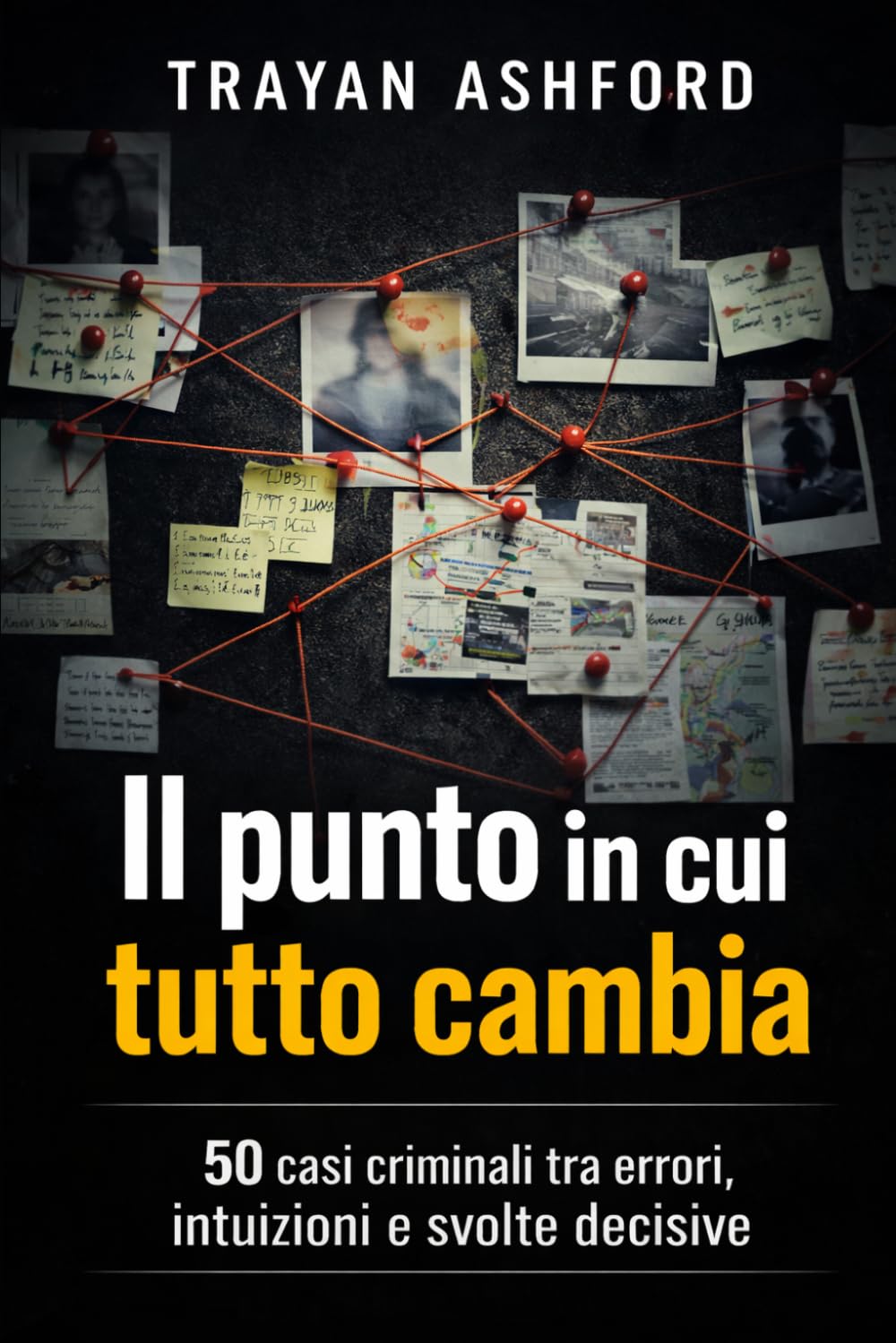 IL PUNTO IN CUI TUTTO CAMBIA: 50 casi criminali tra errori, intuizioni e svolte decisive