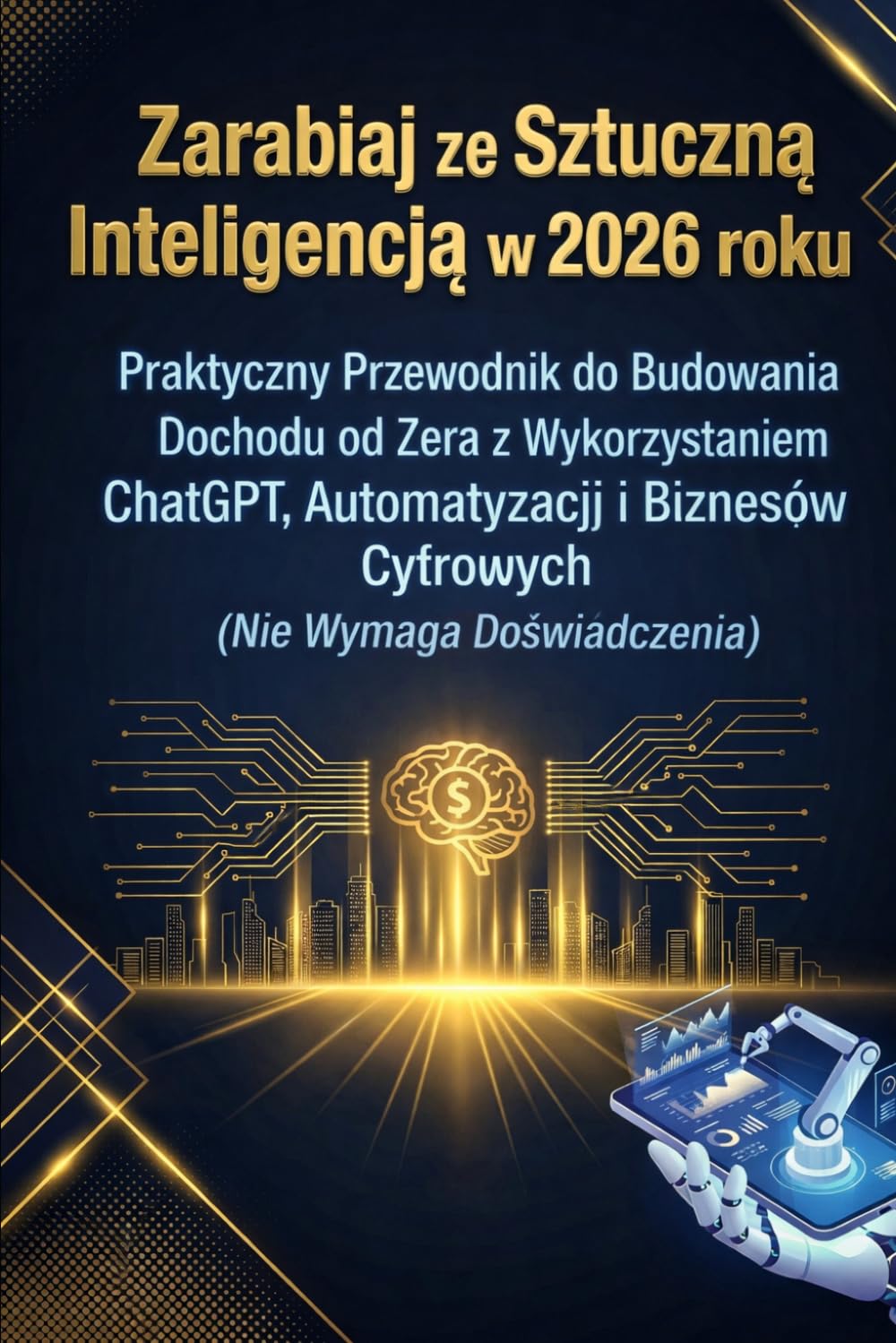 Zarabiaj ze Sztuczną Inteligencją w 2026 roku: Praktyczny Przewodnik do Budowania Dochodu od Zera z Wykorzystaniem ChatGPT, Automatyzacji i Biznesów Cyfrowych (Nie Wymaga Doświadczenia)