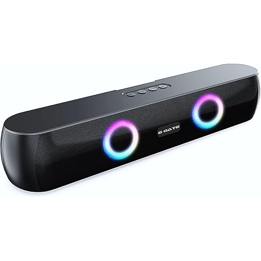 E GATE C210 20W Bluetooth Speaker Soundbar Dual Drivers Du