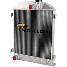 3 Row Core Aluminum Radiator for 1931-1939 Ford High Boy Cars Check Specifications Ford V8 Engines 1932 1933 1934 1935 1936 1937 1938