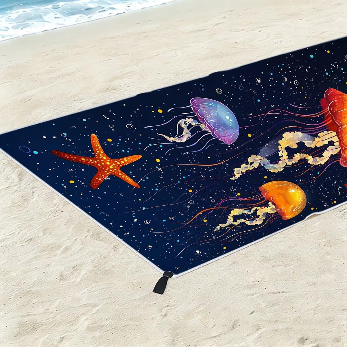Ręcznik plażowy z mikrofibry, duży ręcznik plażowy 90 x 200 cm 2 sztuki, damski ręcznik gimnastyczny szybkoschnący, odporny na piasek ręcznik z mikrofibry, lekkie ręczniki gimnastyczne dla kobiet