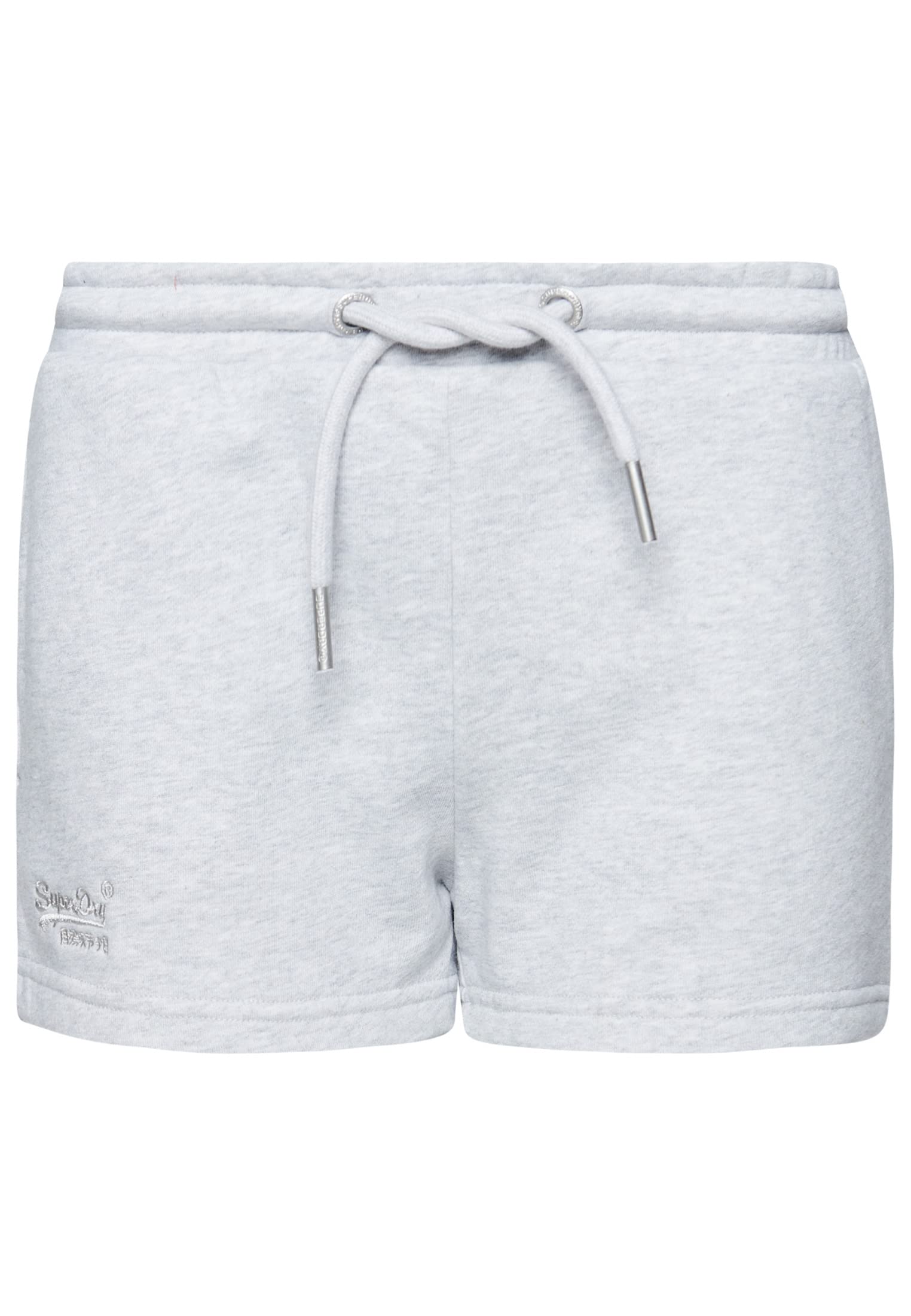 Superdry Women's Gris Embroidered Jersey Shorts Vintage Logo