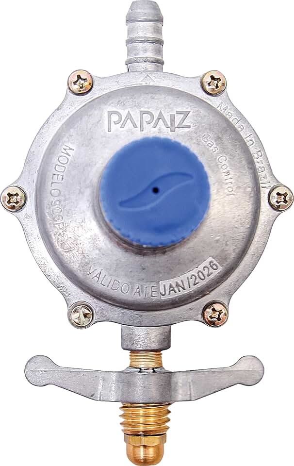 Registro Regulador de Gás Papaiz Gás Control 2kg/h 906P1