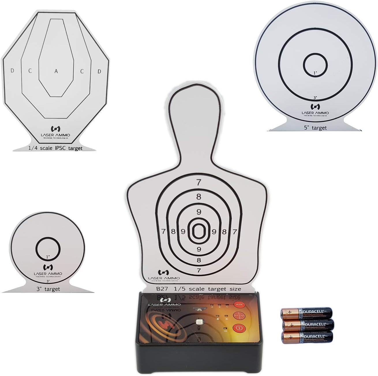 Laser Ammo Interactive Multi Target Training System i-MTTS (Select Amount of Units for Your Preferred Setup) - Create Countless Training scenarios in The Comfort of Your Home