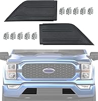 Vista 8 de Repuesto para protector de parachoques y tapa de soporte de matrícula Ford 2009-2014 F150 F-150 LH y RH 9L3Z17E810B