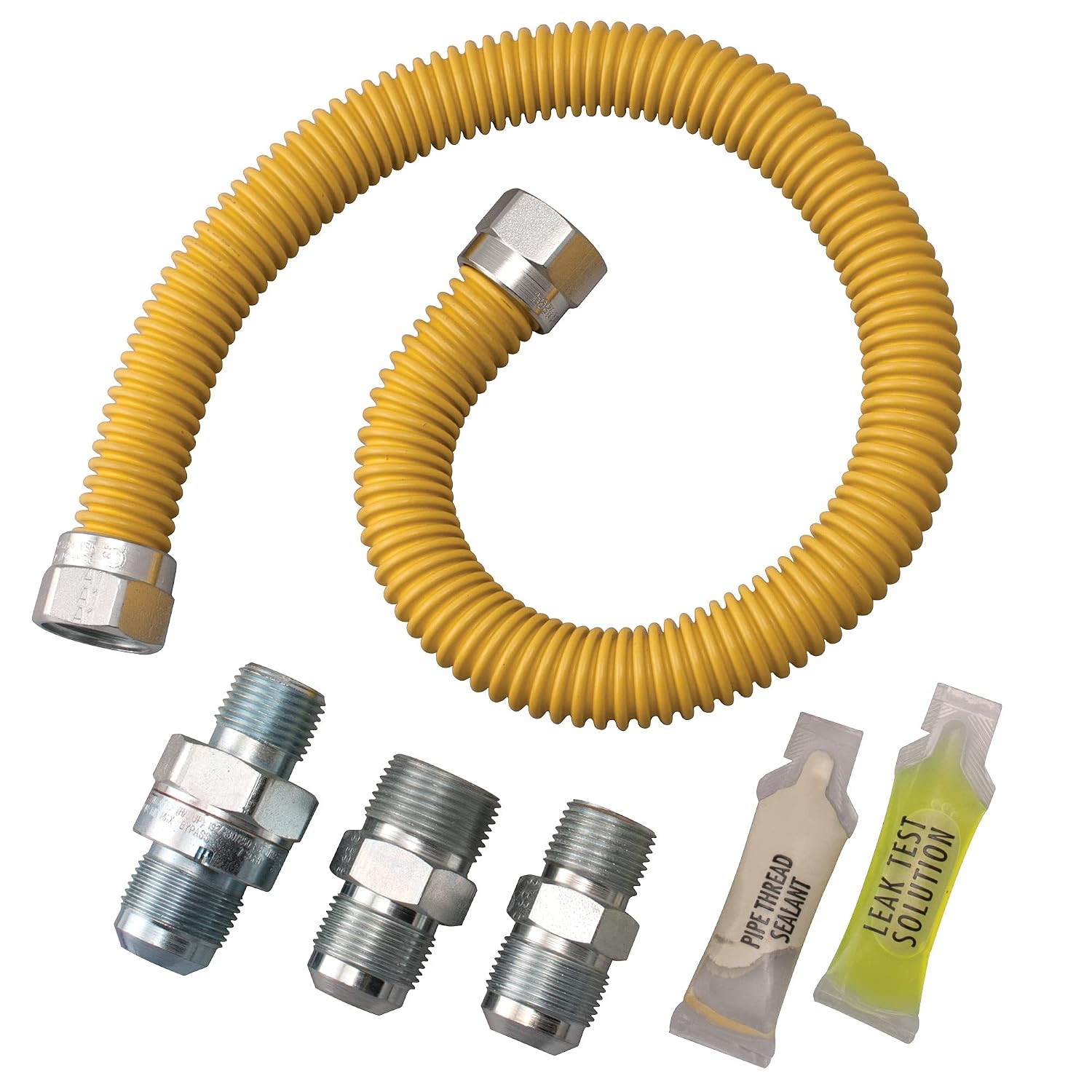 Dormont SmartSense Gasschlauch-Kit – 121,9 Cm, 5/8 Zoll, Für Herde & Öfen, CSA-geprüft