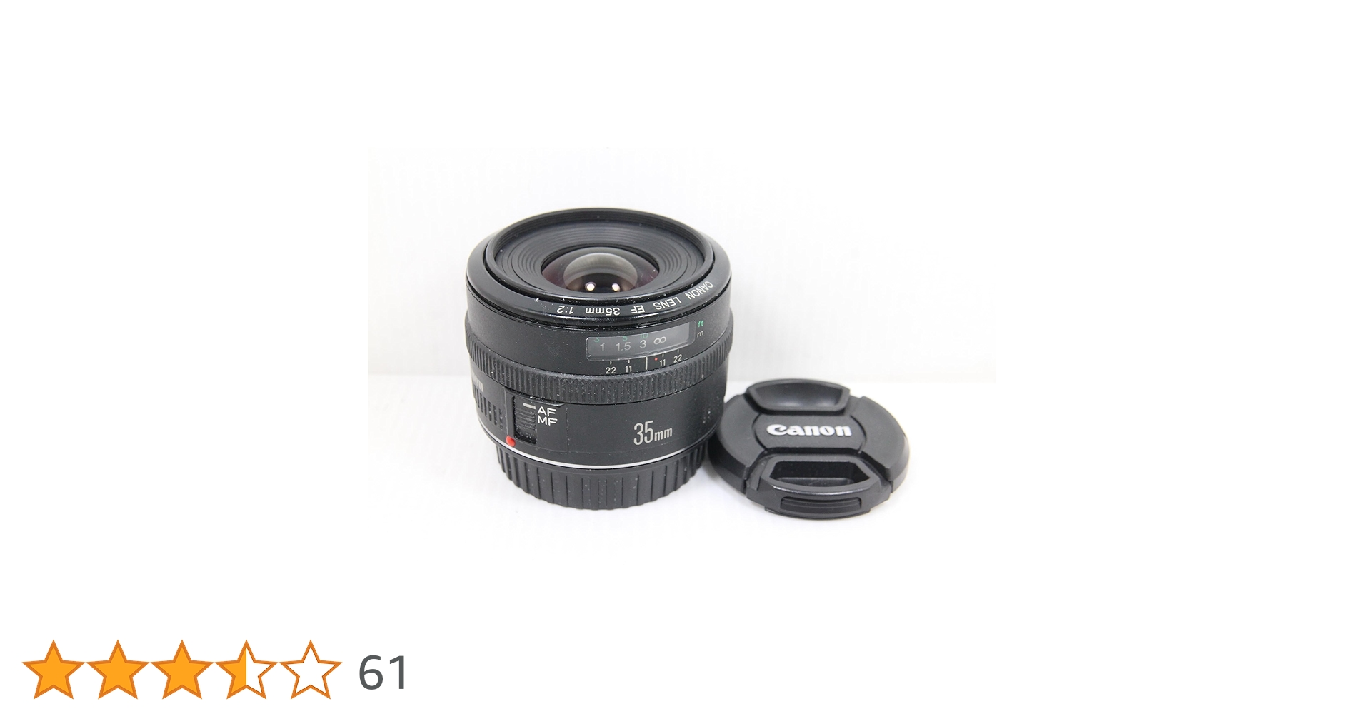 Amazon.co.jp: Canon 単焦点レンズ EF35mm F2 フルサイズ対応