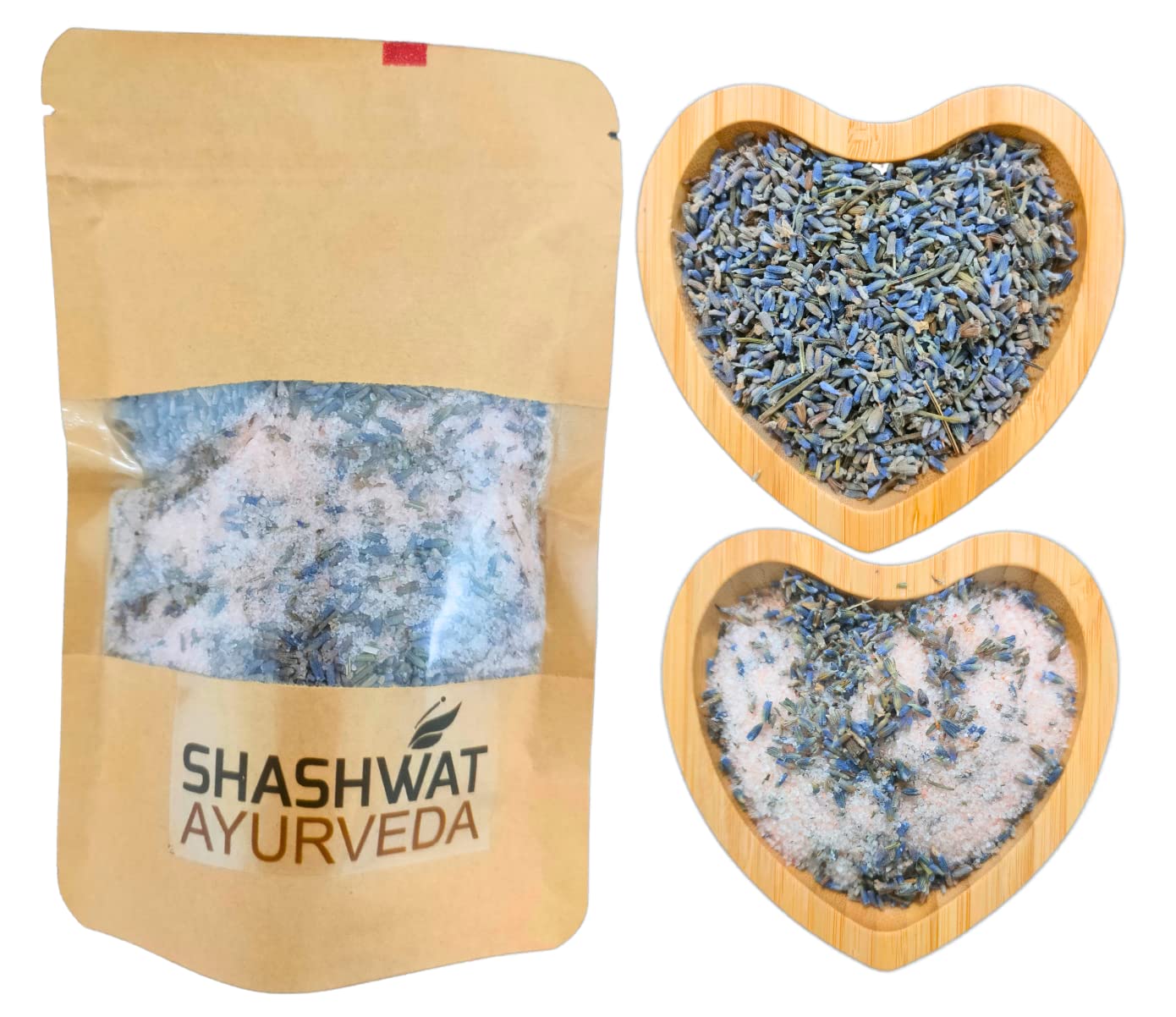 Mineral Rich Himalayan 100% Pink Bath Salt With Natural Combo (Lavender, 450 Gm)-image-27