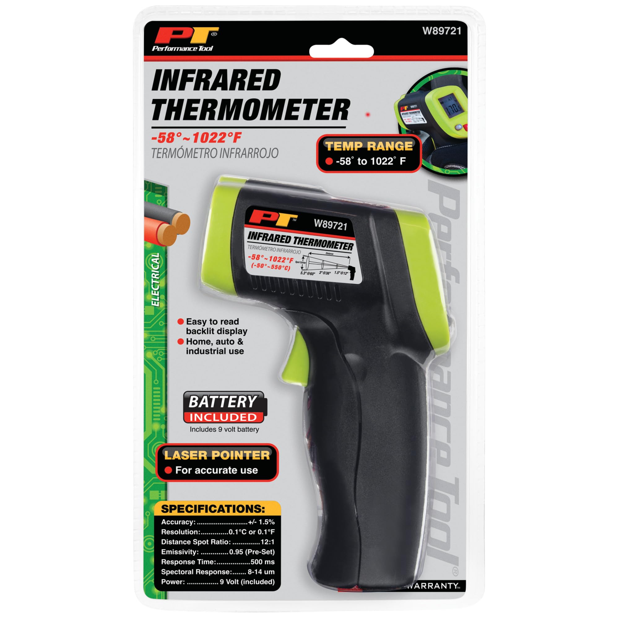 Amazon.com: Performance Tool W89721 Non-Contact Digital Laser