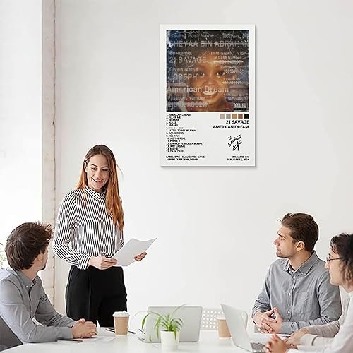 Miniatura 5 de TEEZO 21 pósteres con portada de álbum de música de sueño americano salvaje, pósteres para habitación, estética, arte de pared, decoración de