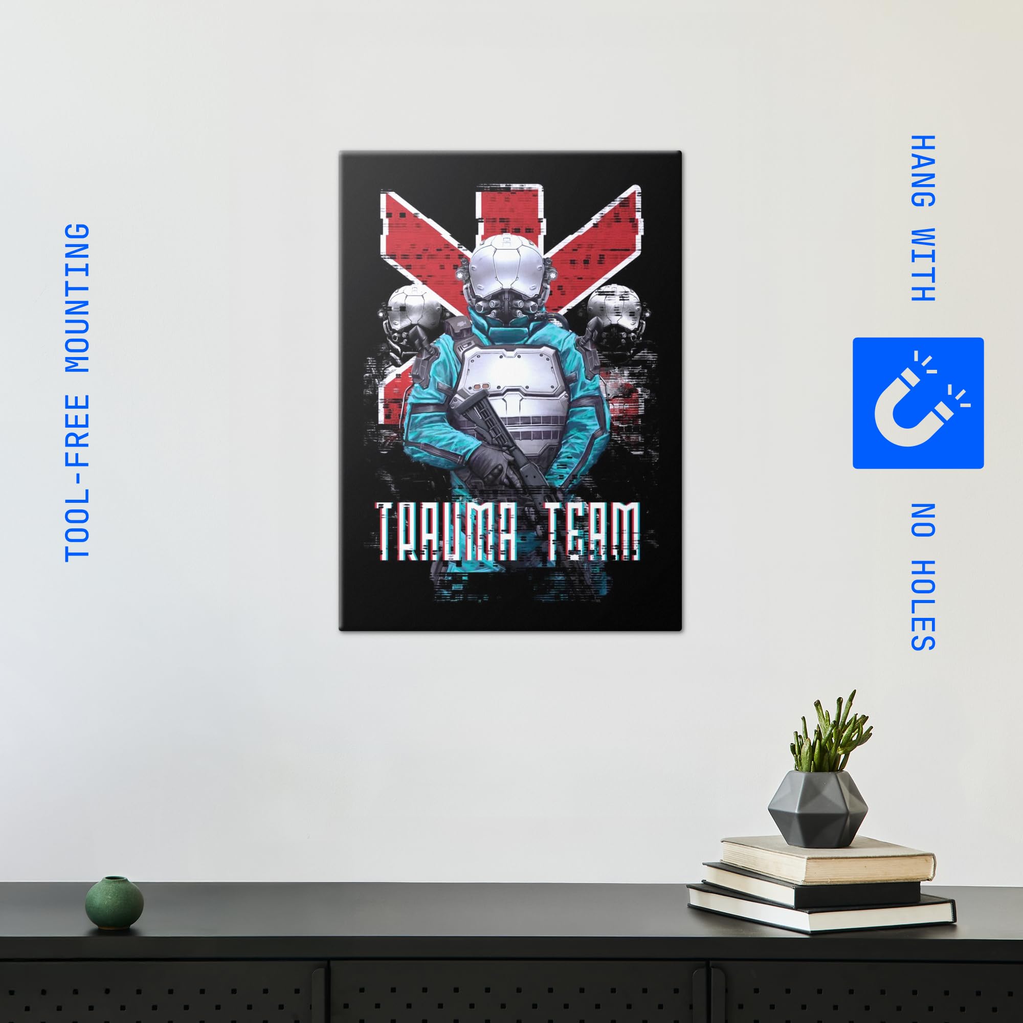 Amazon.com: Displate Official Cyberpunk 2077 Metal Poster Magnetic