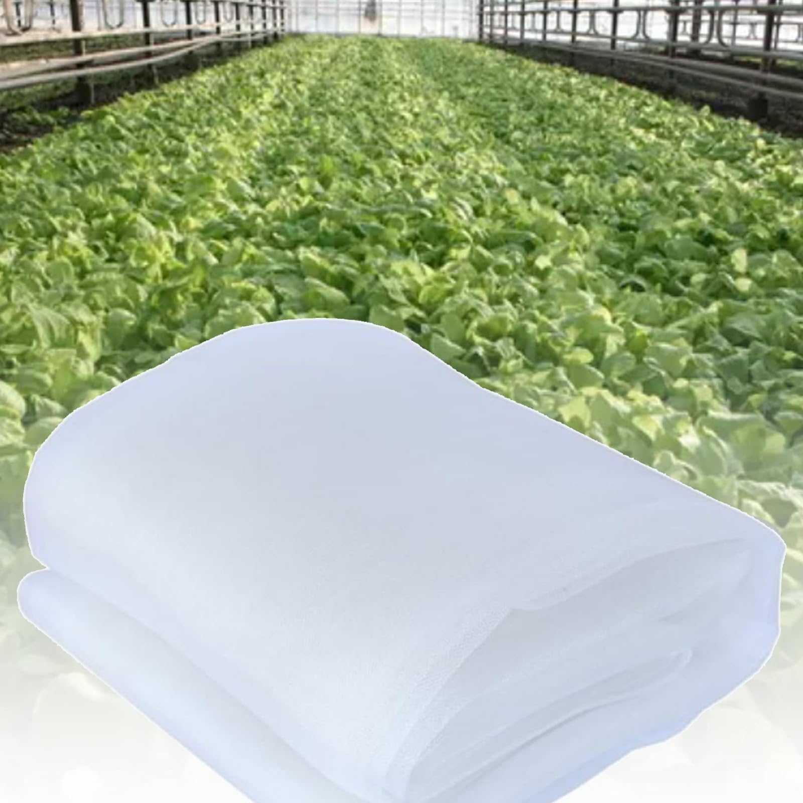 Filet tunnel de jardin de qualité supérieure 4 x 30 m – Maille lourde anti-ct pour serre vétérinaire, protection contre les moustiques et les plantes, idéal pour les poules et les semis.